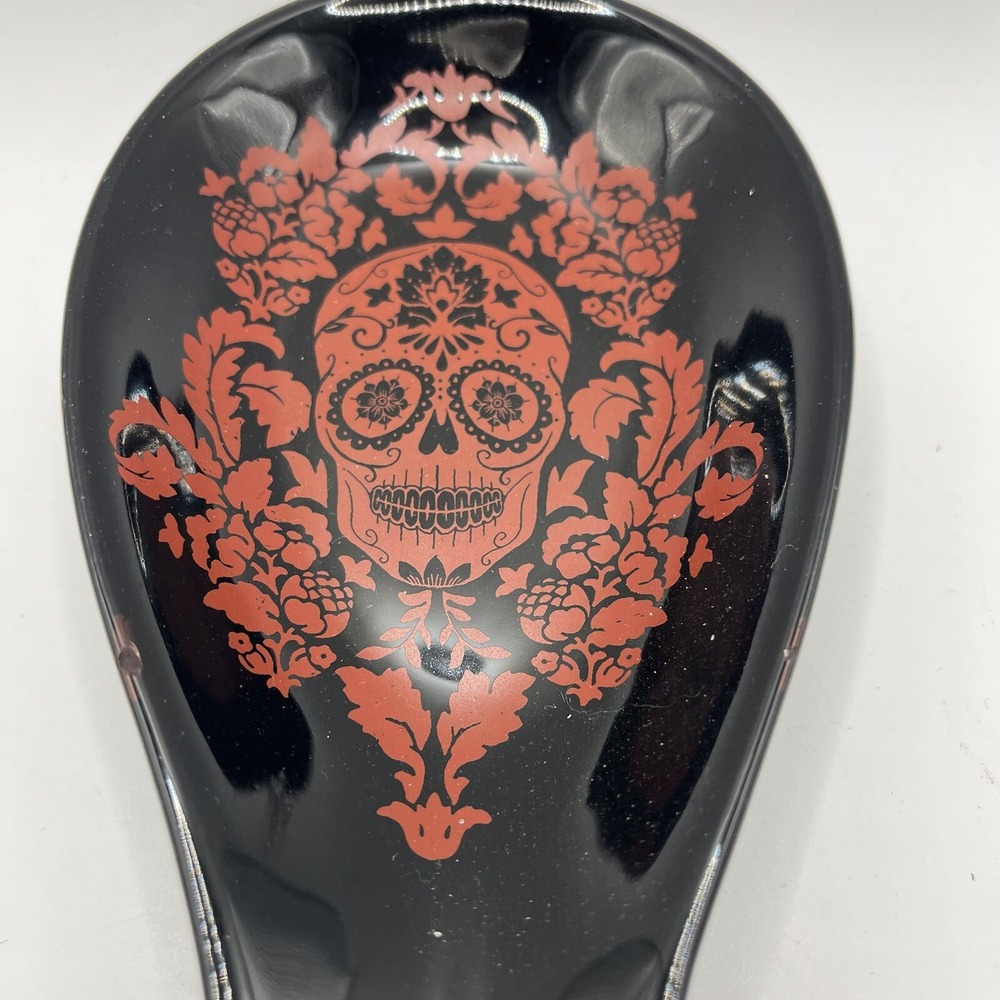 Coventry Day of the Dead Sugar Skull Ceramic Spoon Rest